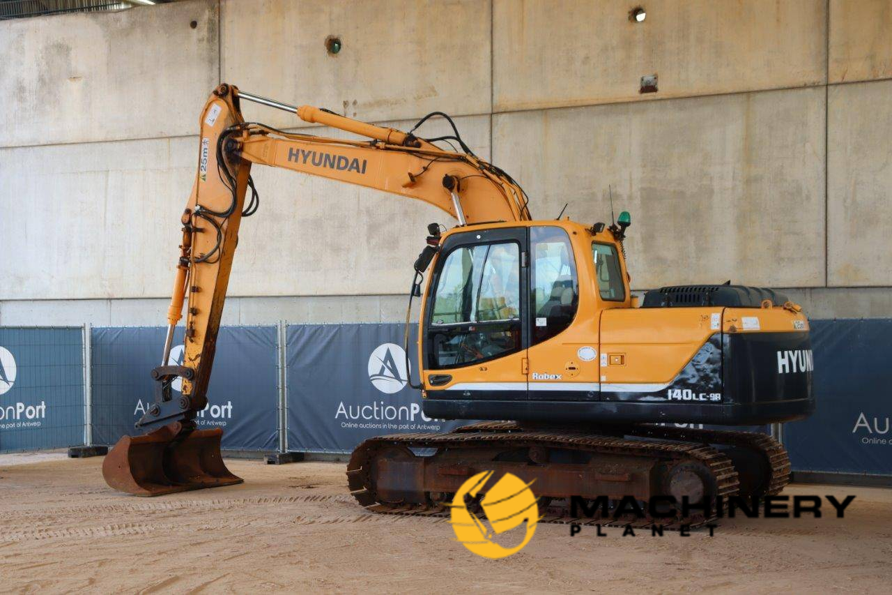 Crawler excavator Hyundai Robex 140LC-9A Diesel 115hp 2013 2013  image