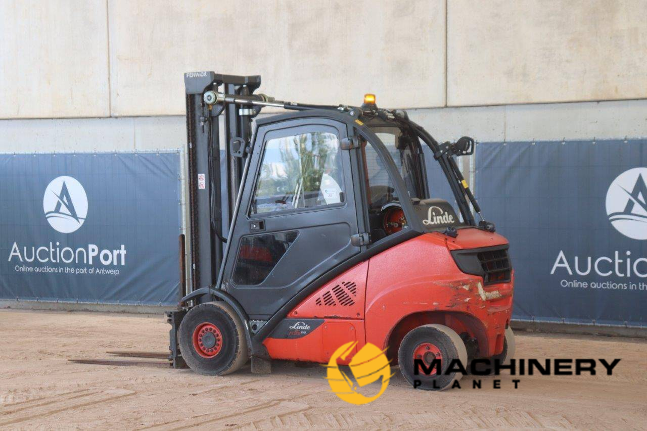 Forklift Linde H35T-02 LPG 3500kg 4.65m 2018 2018  image