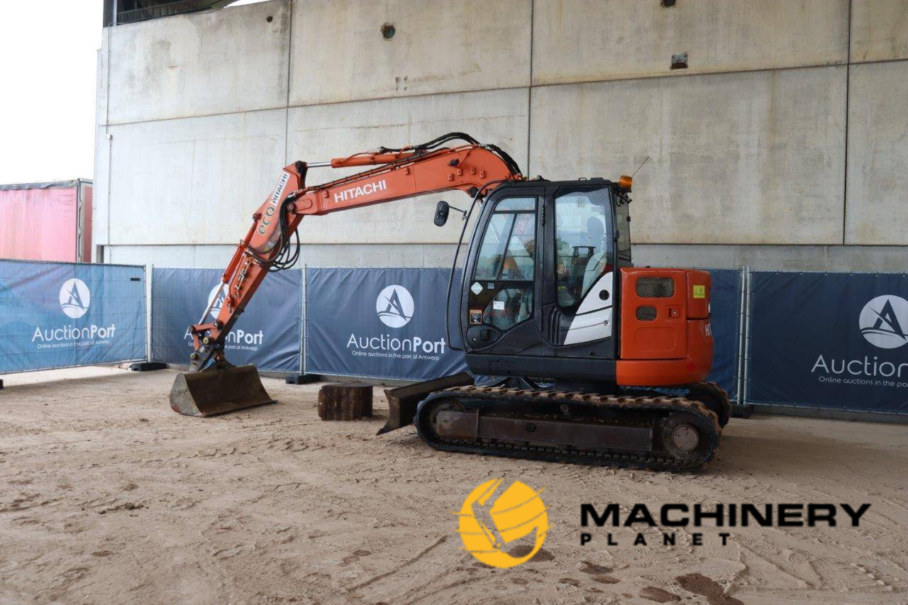 Crawler excavator Hitachi ZX85US-5A Diesel 2015  image