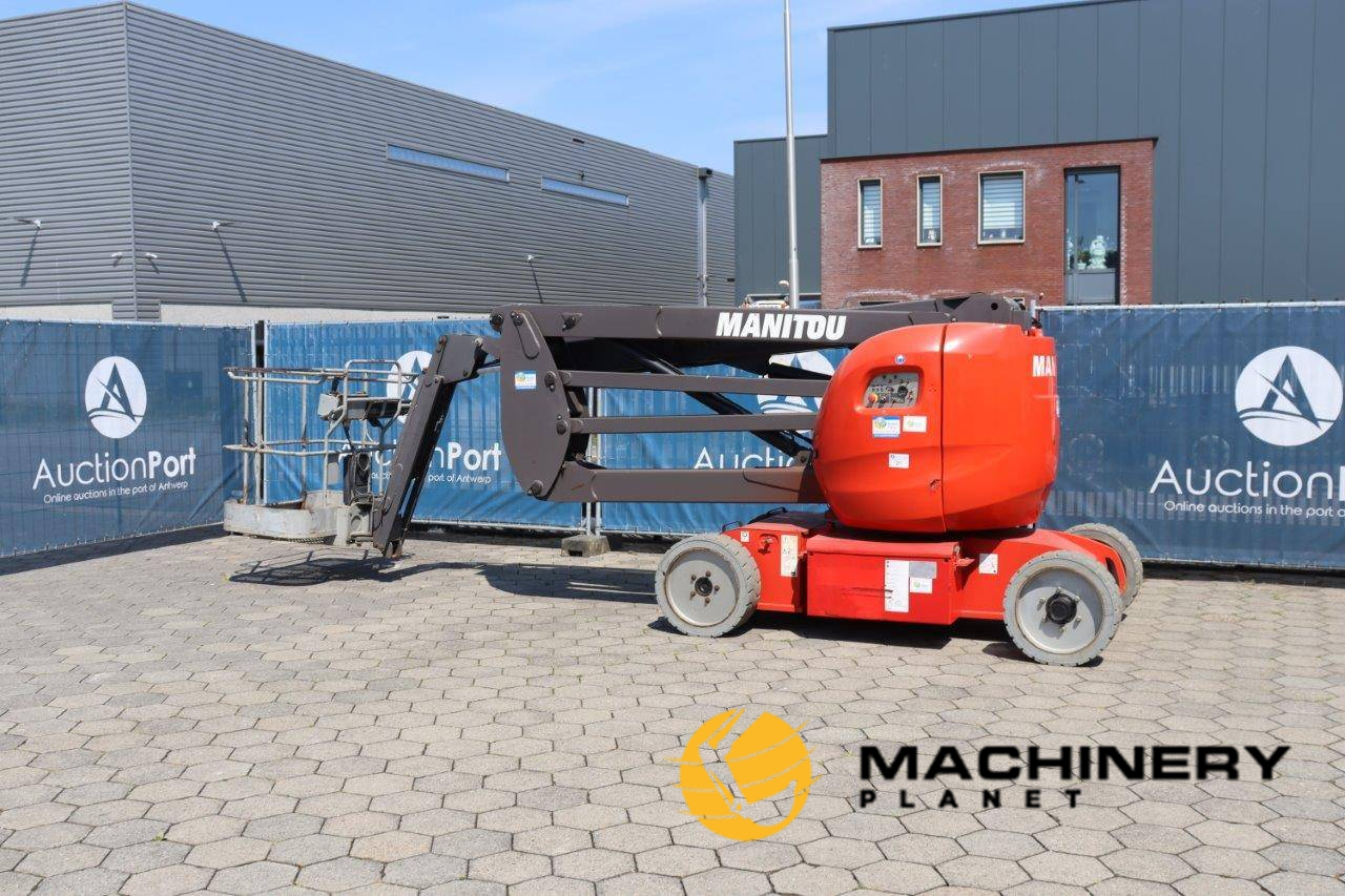 Articulating boom lift Manitou 150AETJ Compact Electric 200kg 15m 2012 2012  image