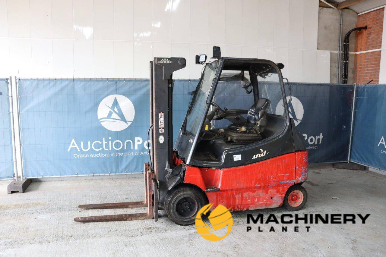 Forklift Linde E30/02/600 Electric 3000kg 2005  image