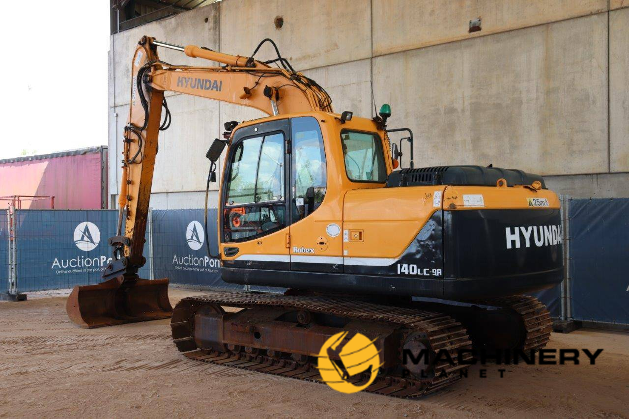 Crawler excavator Hyundai Robex 140LC-9A Diesel 115hp 2013 2013  image