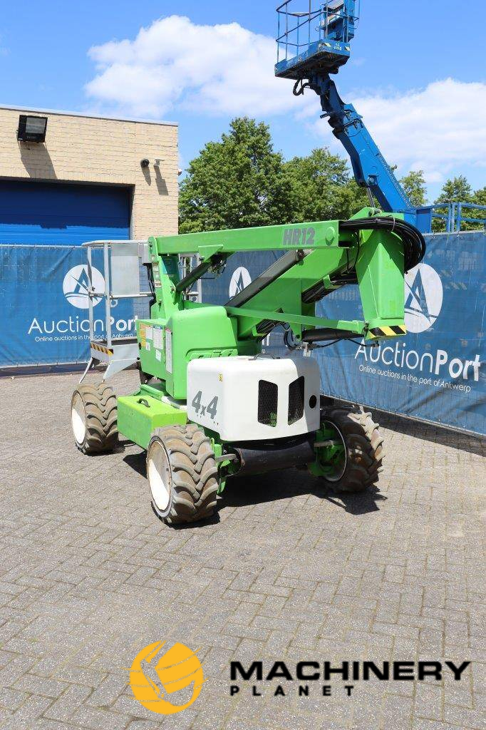 Articulating boom lift Nifty HR12D 4WD Electric/Diesel 12.2m 2012  image