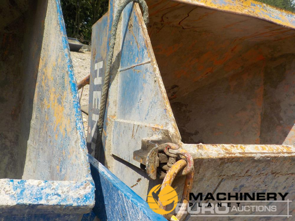 Eichinger 2000 Litre Concrete Skip to suit Crane  Tipping Skips  130030815 image