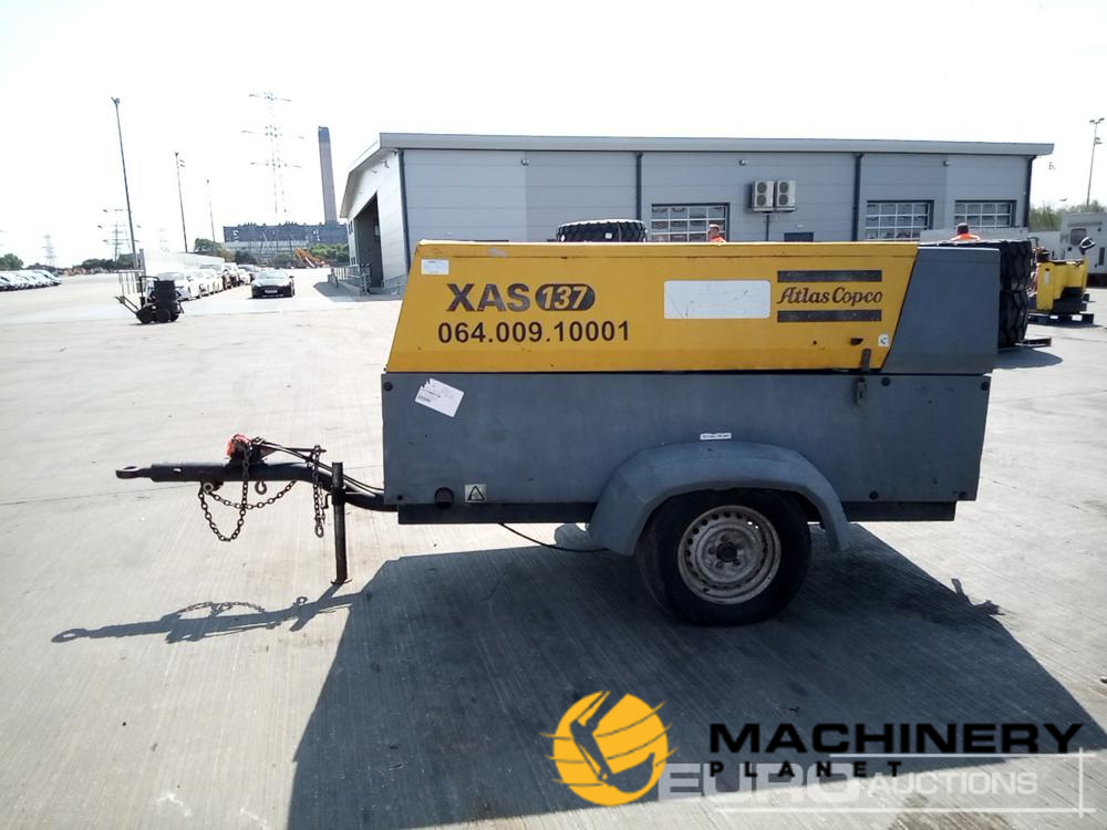 2014 Atlas Copco XAS137 270CFM  Compressors 2014 140296361 image