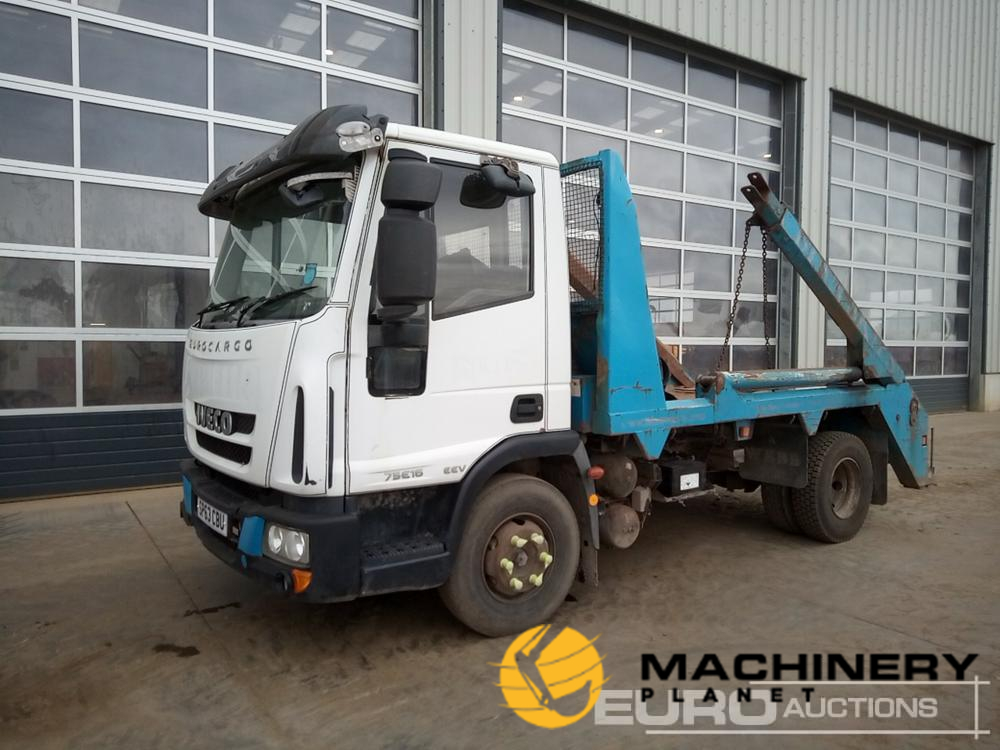 2013 Iveco 75E16  Skip Loader Trucks 2013 140306779 image