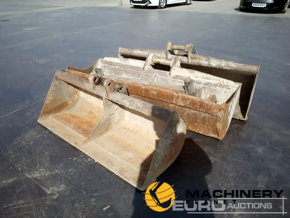 48", 60", 60" Ditching Bucket 35mm - 60mm to suit Mini - 8 Ton Excavator  Second Hand Buckets  140306870