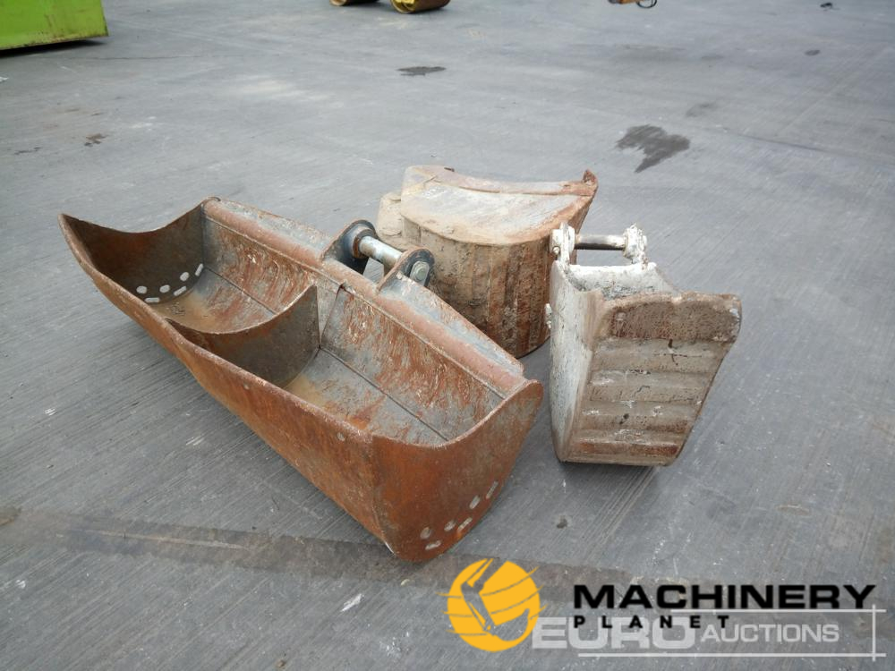 12", 18" Digging, 58" Ditching Bucket 45mm - 60mm Pin to suit 4-12 Ton Excavator  Second Hand Buckets  140306871