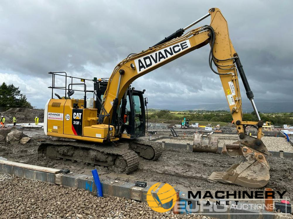 2018 CAT 313FL   10 Ton+ Excavators 2018 140316325 image