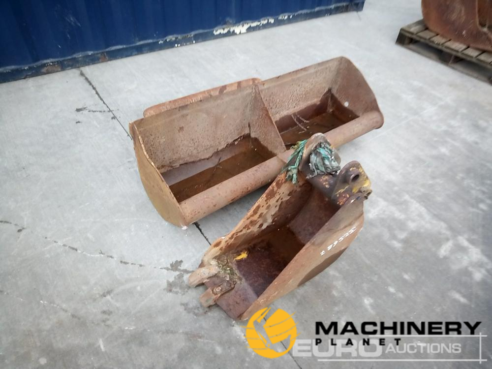 54", 36" Ditching, 12" Digging Bucket 20-40mm Pin to suit Mini Excavator  Second Hand Buckets  140325687 image