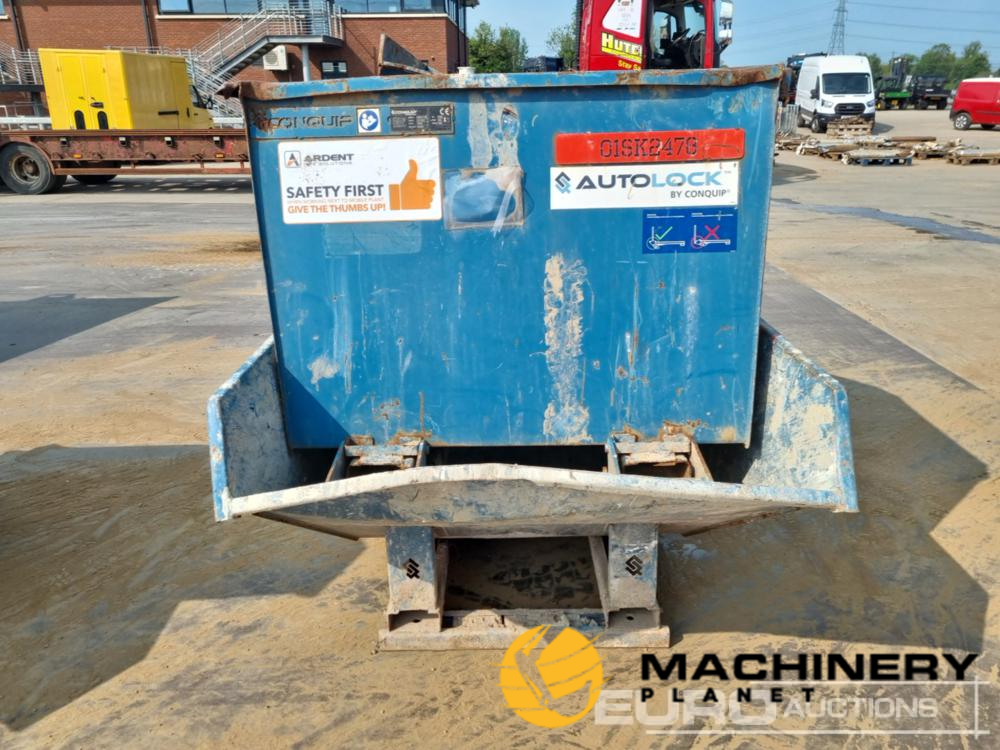 Conquip Tipping Skip to suit Forklift (2 of)  Tipping Skips  140350233 image