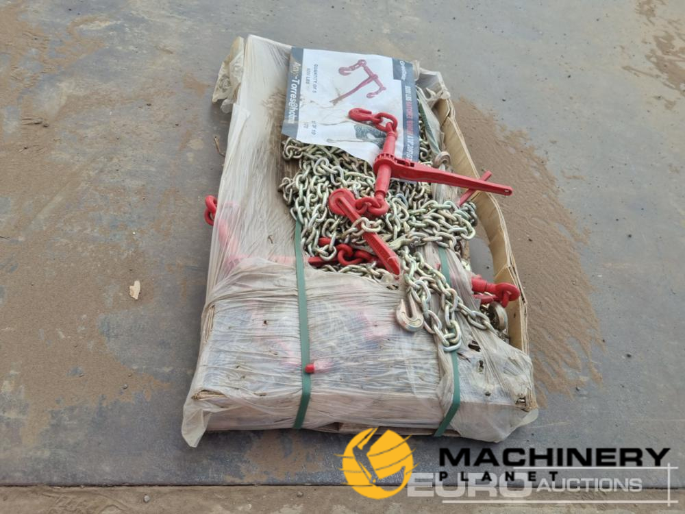 Unused Ratchet Binder (5 of), Chain (10 of)  Lifting & Material Handling  140350607 image