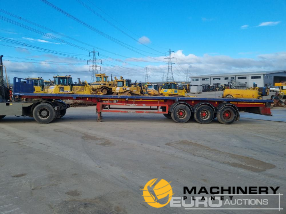 Montracon Tri Axle Flatbed Trailer  Flat Trailers  140352209 image