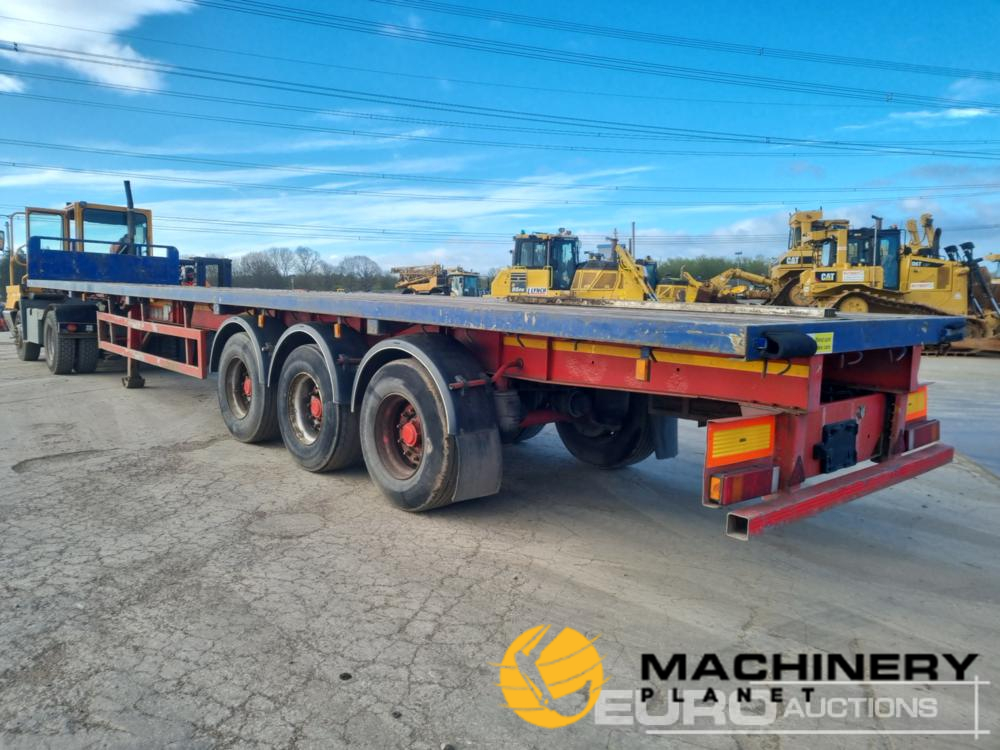 Montracon Tri Axle Flatbed Trailer  Flat Trailers  140352209 image