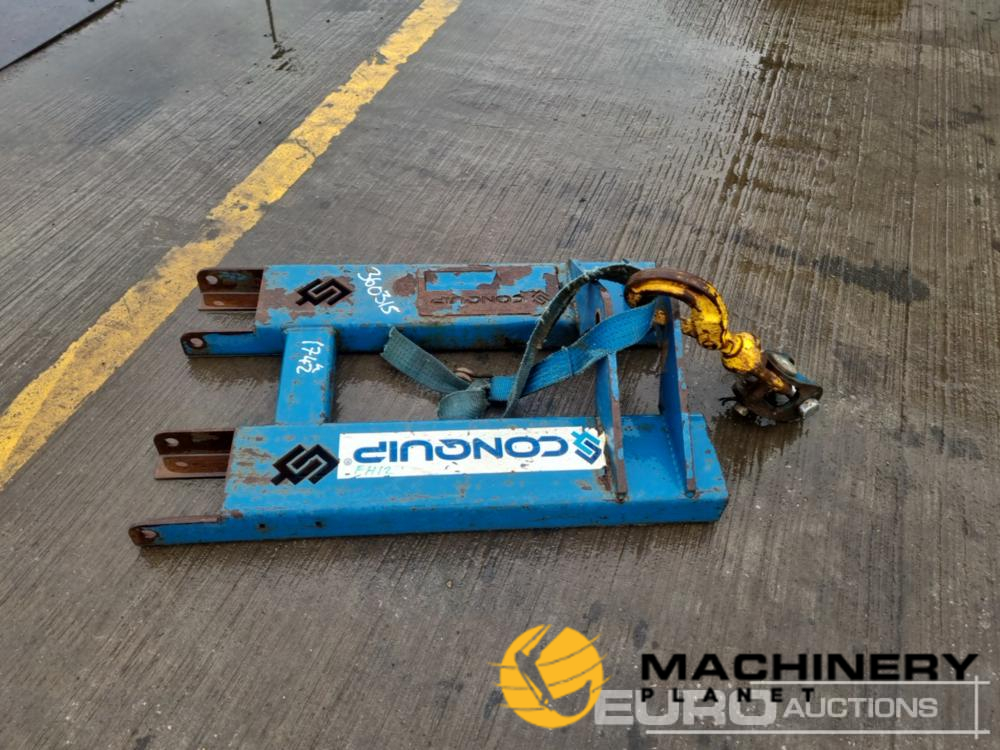 Conquip Craine Attachment to suit Forklift  Lifting & Material Handling  140360315 image