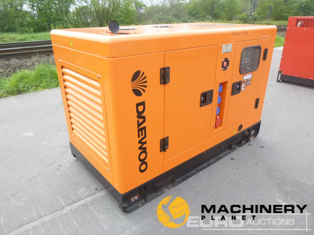 2022 Daewoo 15kVA Diesel Generator, 220/380 Volts, 3 Phase, ATS(Automatic Transfer System)  Generators 2022 200214059 image