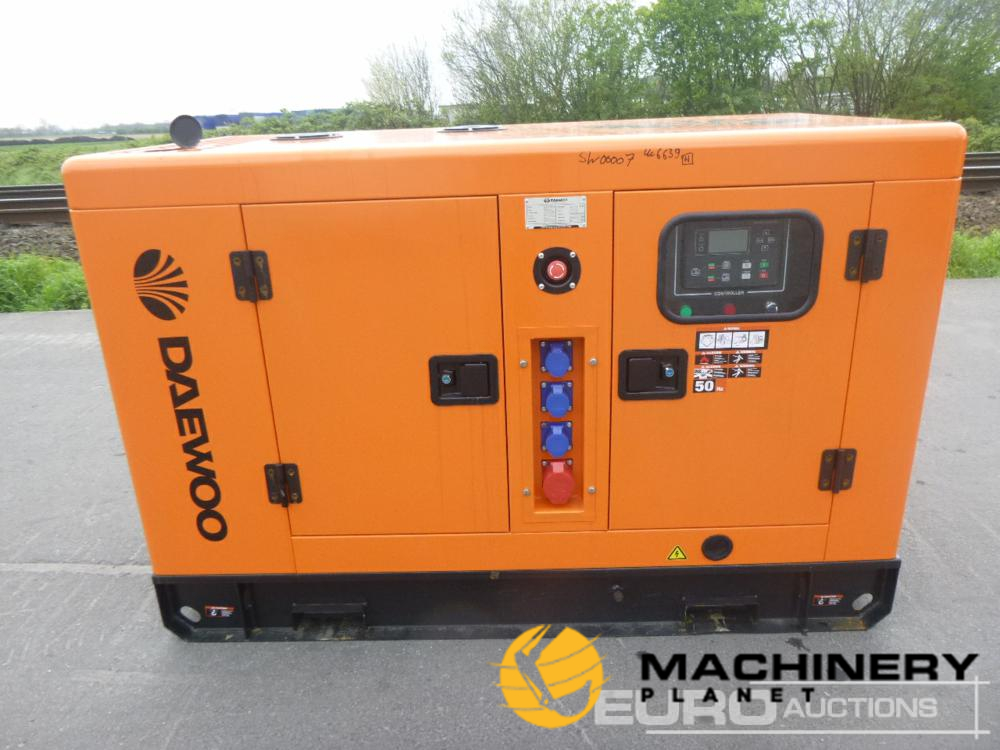 2022 Daewoo 15kVA Diesel Generator, 220/380 Volts, 3 Phase, ATS(Automatic Transfer System)  Generators 2022 200214059 image