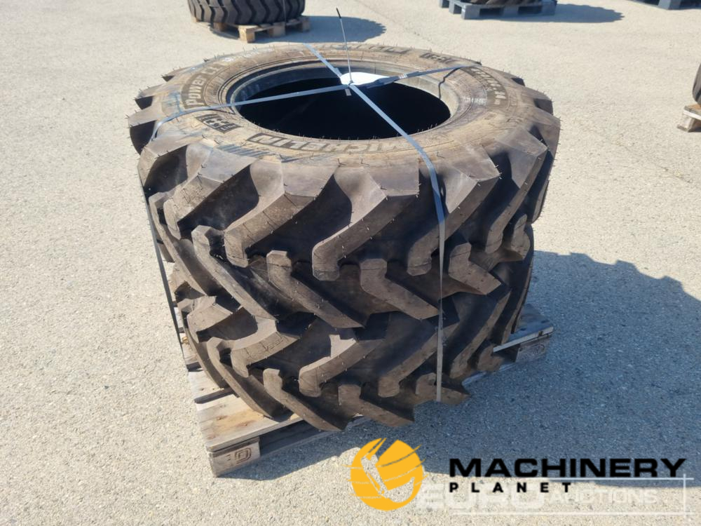 Unused Michelin 400/80-24 Power CL 162A8 15.2/80-24 Tyre (2 of) / Neumáticos  Tyres - Timed Ring  240051677 image
