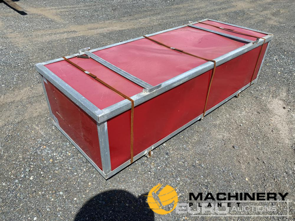 Unused C2040-PVC 6m x 12m Single Trussed Container Shelter PVC Fabric (Red Box)  Miscellaneous  300043354 image