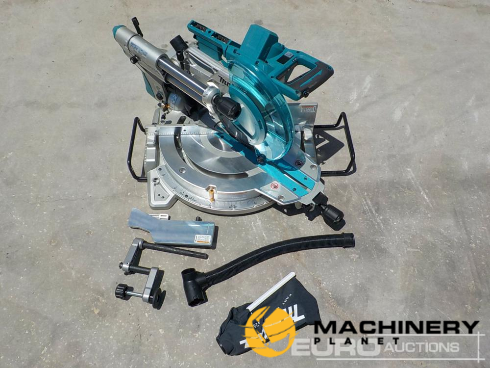 Makita 18v x 2 (36v) Slider Miter Saw (XSL06Z) (No Battery)  Garage Equipment  340000281 image