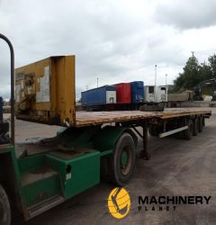 M&G MAC27Y 45' Tri Axle Flat Trailer  Flat Trailers  100285233