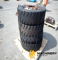 Michelin 10.00R20 Tyre & Rim (4 of)  Tyres  140302729