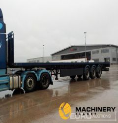 Montracon 45' Tri Axle Flat Trailer, BPW Axles, Goal Post Holes,  Flat Trailers  100285542