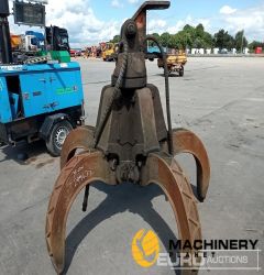 Atlas Hydraulic Rotating 5 Tyne Scrap Grab to suit Crane  Hydraulic Excavator Attachments  140299433