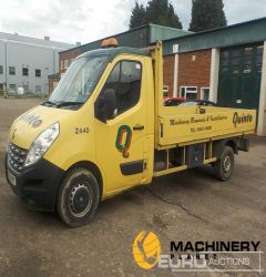 2012 Renault MASTER LL35  Light Commercial Dropside Flatbeds 2012 130027267