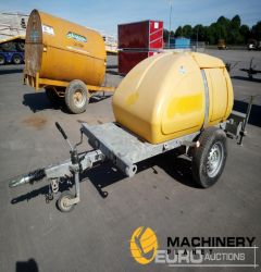 Western Single Axle Plastic Water Bowser  Bowsers  140306170