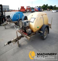 Western Single Axle Plastic Water Bowser, Hatz Pressure Washer  Pressure Washers  140306252