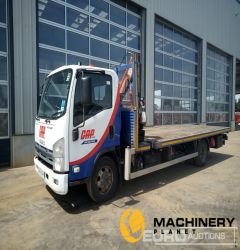 2015 Isuzu 4x2 Flat Bed Lorry, SwingLift V20 Crane, Auto, Reverse Camera (Reg. Docs. Available)  Flat Bed Trucks 2015 140307202