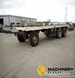 2008 Dapa P24 Tri Axle Draw Bar Flat Bed Trailer  Agricultural Trailers 2008 140307484