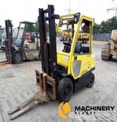 Hyster Diesel Forklift, 2 Stage Free Lift Mast, Side Shift, Forks (Non Runner)  DeadRow  140307639