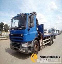 2009 DAF CF75-310  Flat Bed Trucks 2009 140308657