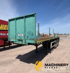 Toughline 45' Tri Axle Flat Trailer, Goal Posts, Twist Locks  Flat Trailers  100287128