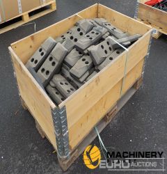 Unused Bridgestone Pallet of Block Pads to suit Excavator  Rubber Tracks  200199350