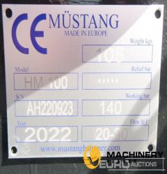 Unused 2022 Mustang HM100  Hammers 2022 200201242