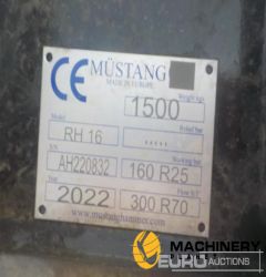 Unused 2022 Mustang RH16  Hydraulic Excavator Attachments 2022 240045742