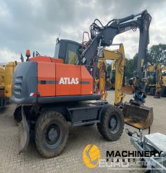 2011 Atlas 160W  Wheeled Excavators 2011 200202193