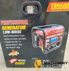 Unused 2022 Erdmann ER9500 Generator, 3x 230Volt, 1x 380Volt, Key Start  Generators 2022 200202713