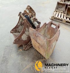 17", 17", 18", 24" Digging Bucket 45mm Pin to suit 4-6 Excavator (4 of)  Second Hand Buckets  140316542