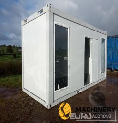 Unused 20' x 8' Office Cabin, Double Glazed Windows (Keys in Office)  Containers  100288828