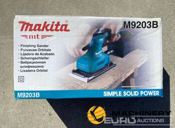 Lijadora orbital 190W M9203B Makita