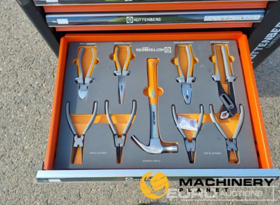 Unused Germany Tools Troller 220Pcs, Complete with Tools, 6 Drawers / Carro  Porta Herramientas Completo, 6 Cajones Garage Equipment Day 1 Ring 1  240051019 for Sale and Rent Online