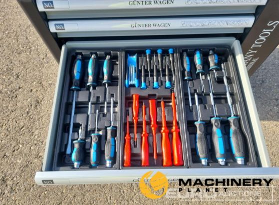 Unused Germany Tools Troller 220Pcs, Complete with Tools, 6 Drawers / Carro  Porta Herramientas Completo, 6 Cajones Garage Equipment Day 1 Ring 1  240051004 for Sale and Rent Online