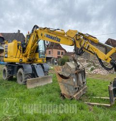 Komatsu PW148-10 Wheeled Excavator wheeledexcavators