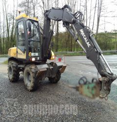 Mecalac 12 Mtx Wheeled Excavator wheeledexcavators