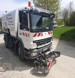 Mercedes Atego 1524 - Bucher high pressure sweeper with weed broom Sweeper sweepers