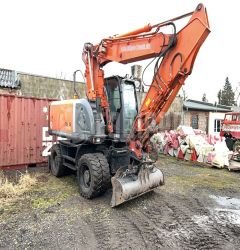 Hitachi ZX 170W-3 Wheeled Excavator wheeledexcavators